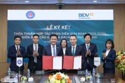 Lễ Ký kết Thỏa thuận hợp tác giữa Trường Đại học Thương mại và BIDV Cầu Giấy