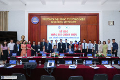 Chương trình Bế mạc khảo sát chính thức của đoàn chuyên gia Đánh giá ngoài 06 chương trình đào tạo thạc sĩ của Trường Đại học Thương mại